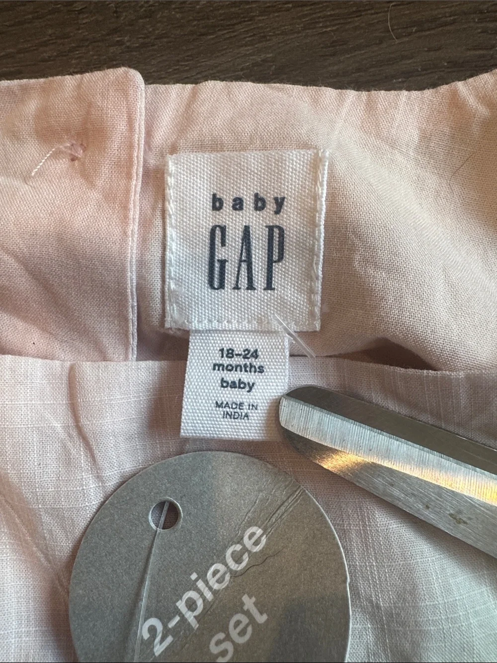 GAP Pastel Tie-Dye Pink Yellow Blue Ruffle Matching Set